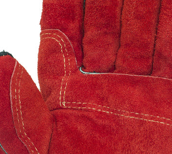Краги спилковые усиленные 2Hands T59