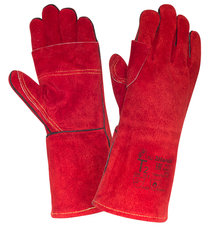 Краги спилковые усиленные 2Hands T2
