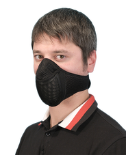 Антисмоговая маска Полумаска арт. АМ 1.1. (черный)