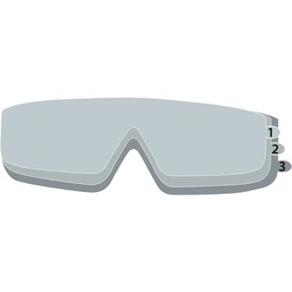 FILM GOGGLE КОМПЛЕКТ ЗАЩИТНОЙ ПЛЕНКИ ДЛЯ ЗАКРЫТЫХ ОЧКОВ