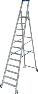 Стремянка с роликами stabilo 1х12