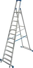 Стремянка с роликами и траверсой Stabilo 1х12