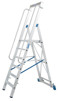 Стремянка с большой площадкой stabilo 1х6