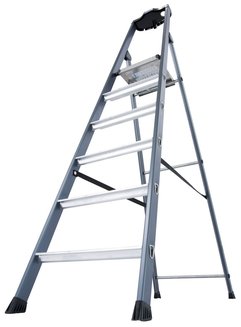 Стремянка анодированная SePro S monto 1х6