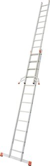 Двухсекционная выдвижная лестница Fabilo Monto 2х12