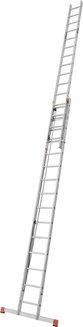 Двухсекционная лестница с тросом Robilo Monto 2х15