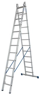 Двухсекционная универсальная лестница stabilo 2х12