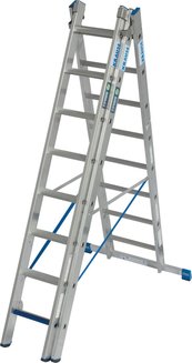 Универсальная трехсекционная лестница +S stabilo 5.95м