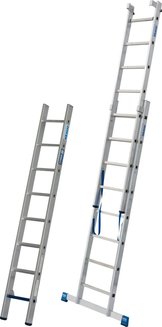 Универсальная трехсекционная лестница +S stabilo 5.95м