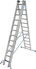 Универсальная трехсекционная лестница +S stabilo 9.10м
