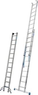 Универсальная трехсекционная лестница +S stabilo 9.10м