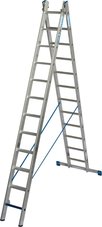 Универсальная двухсекционная лестница +S stabilo 6.70м