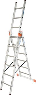 Трехсекционная универсальная лестница Tribilo Monto 3х6