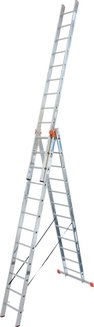 ТРЕХСЕКЦИОННАЯ УНИВЕРСАЛЬНАЯ ЛЕСТНИЦА TRIBILO MONTO 3Х12