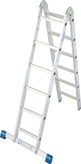 Двухсторонняя шарнирная лестница stabilo 2х6