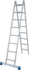 Двухсторонняя шарнирная лестница stabilo 2х8