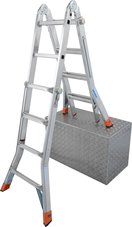 Шарнирная телескопическая лестница TeleMatic Monto 4х4