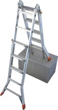 Шарнирная телескопическая лестница TeleMatic Monto 4х5