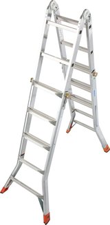 Шарнирная телескопическая лестница TeleMatic Monto 4х5