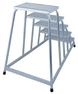 Монтажная подставка с решетчатыми ступенями STABILO 1х5