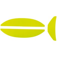 Наклейка для каски ARES lime