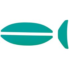 Наклейка для каски ARES mint