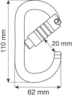 OVAL XL 3LOCK зелёный