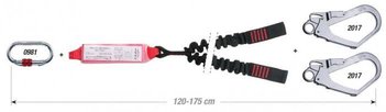 SHOCK ABSORBER REWIND DOUBLE со стальными соединительными элементами