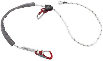 ROPE ADJUSTER NEW длиной 10 м со стальными карабинами 0981 и 0986 и удлинителем