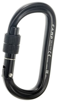 OVAL XL LOCK BLACK